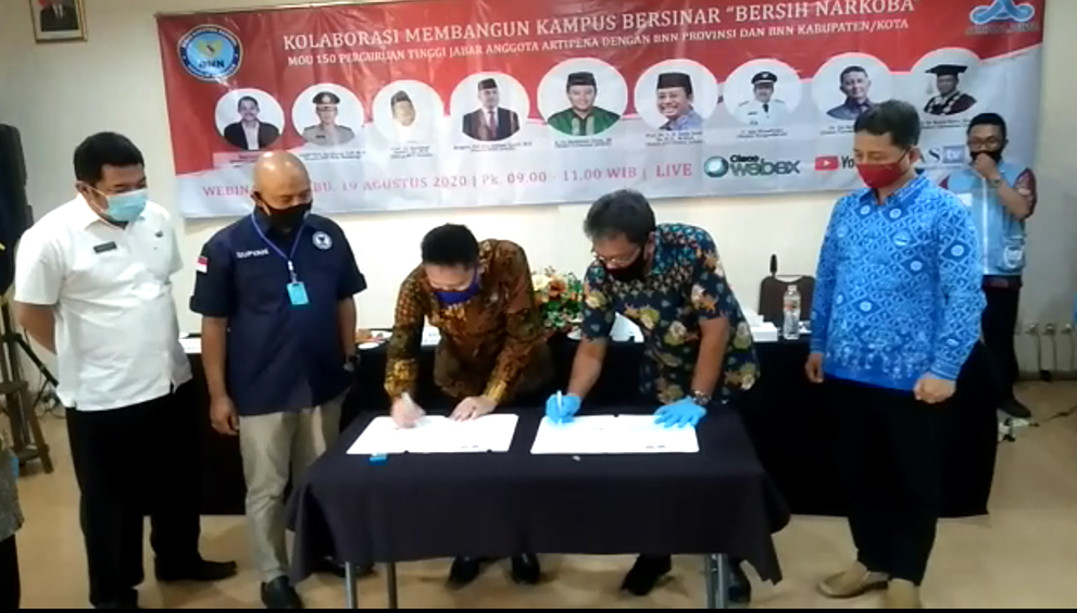 BNNK Ciamis Tanda Tangani MoU Dengan Unigal BNNK Ciamis Tanda Tangani MoU Dengan Unigal