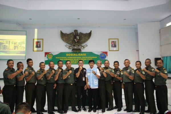 Kodim 0613 Ciamis Gandeng BNNK Ciamis Tes Urine Anggotanya