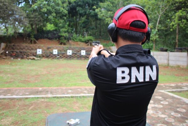 BNNK Ciamis Gelar Latihan Menembak BNNK Ciamis Gelar Latihan Menembak