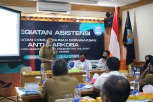 BNNK Ciamis Gelar Asistensi Penguatan Pembangunan Berwawasan Anti Narkoba