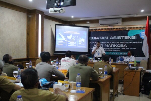 BNNK Ciamis Gelar Asistensi Penguatan Pembangunan Berwawasan Anti Narkoba