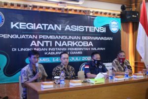 BNNK Ciamis Gelar Asistensi Penguatan Pembangunan Berwawasan Anti Narkoba
