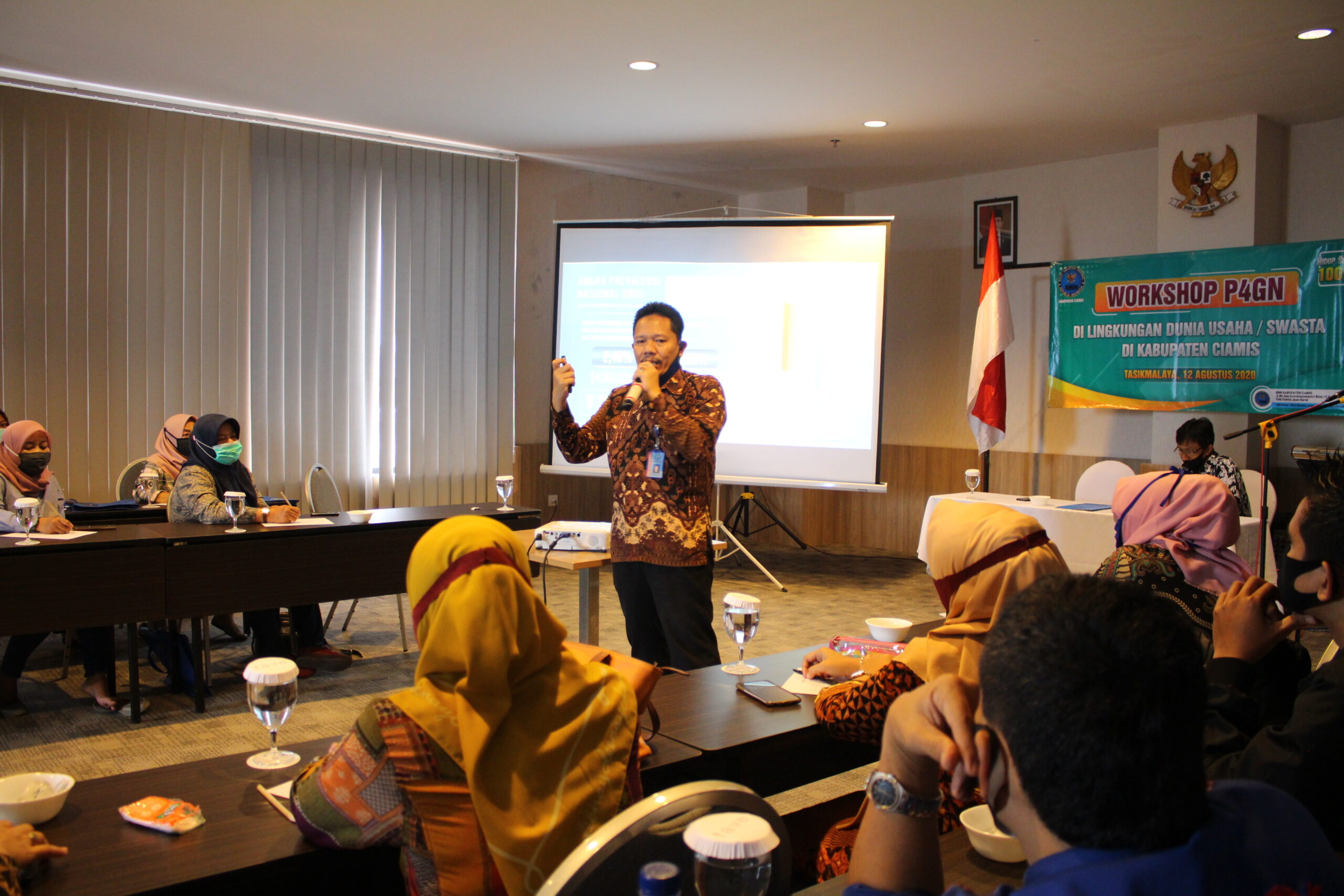 BNNK Ciamis Gelar Kegiatan Workshop P4GN di Lingkungan Dunia Usaha BNNK Ciamis Gelar Kegiatan Workshop P4GN di Lingkungan Dunia Usaha