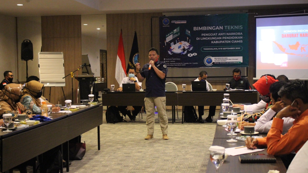 BNNK Ciamis Gelar Bimbingan Teknis Penggiat Anti Narkoba Di Lingkungan Pendidikan BNNK Ciamis Gelar Bimbingan Teknis Penggiat Anti Narkoba Di Lingkungan Pendidikan
