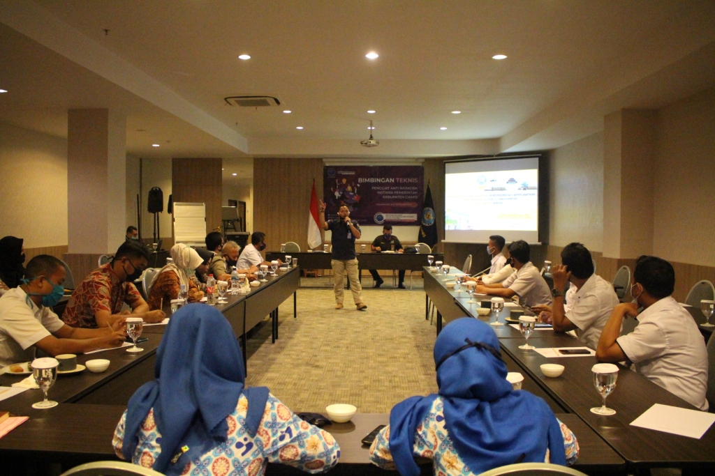Melalui Bimbingan Teknis (Bimtek) Penggiat Anti Narkoba Instansi Pemerintah, BNNK Ciamis Optimalkan P4GN Melalui Bimbingan Teknis (Bimtek) Penggiat Anti Narkoba Instansi Pemerintah, BNNK Ciamis Optimalkan P4GN
