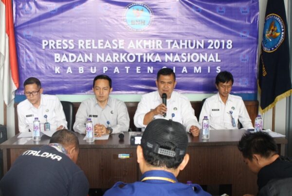BNN Kabupaten Ciamis Press Release Kegiatan di 2018