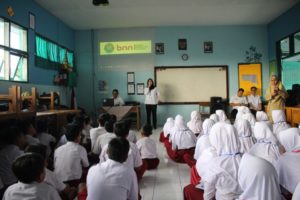 BNNK Ciamis Proaktif Masuk Ke Sekolah Gelar Sosialisasi Tentang Bahaya Narkoba