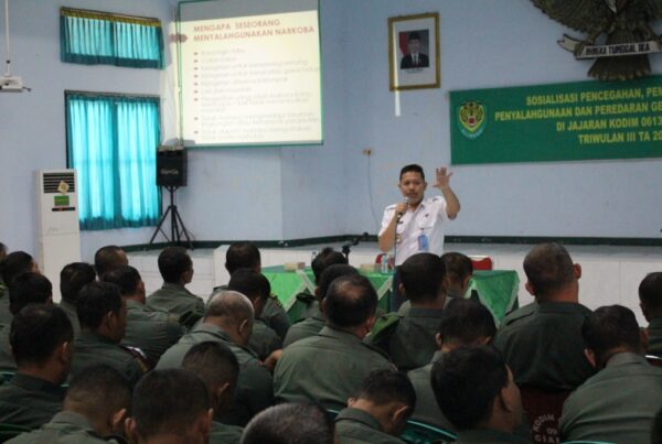 Dandim 0613 Ciamis Serukan Anggotanya Menjadi Pelopor Dalam Penanggulangan Narkoba