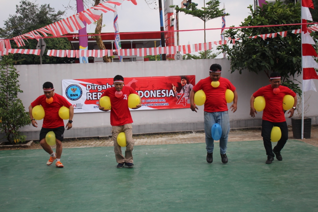 Menyambut HUT RI Ke-74 Tahun, BNNK Ciamis Gelar Berbagai Perlombaan Menyambut HUT RI Ke-74 Tahun, BNNK Ciamis Gelar Berbagai Perlombaan