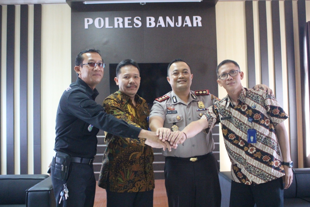 BNNK Ciamis Perkuat Sinergitas Dengan Polres Banjar BNNK Ciamis Perkuat Sinergitas Dengan Polres Banjar