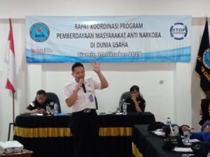 BNNK Ciamis Gelar Rakor Program Pemberdayaan Masyarakat Anti Narkoba Di Lingkungan Swasta Dan Dunia Usaha