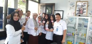 Cegah Covid-19 BNNK Ciamis Periksa Kesehatan Pegawainya