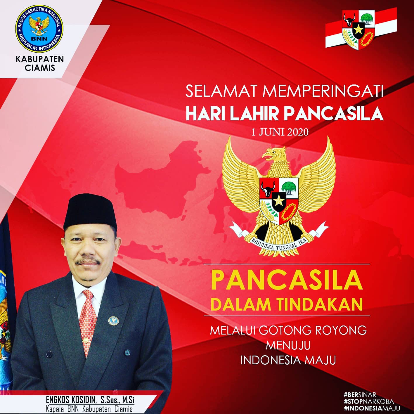Peringatan Hari Lahir Pancasila 1 Juni 2020 Peringatan Hari Lahir Pancasila 1 Juni 2020