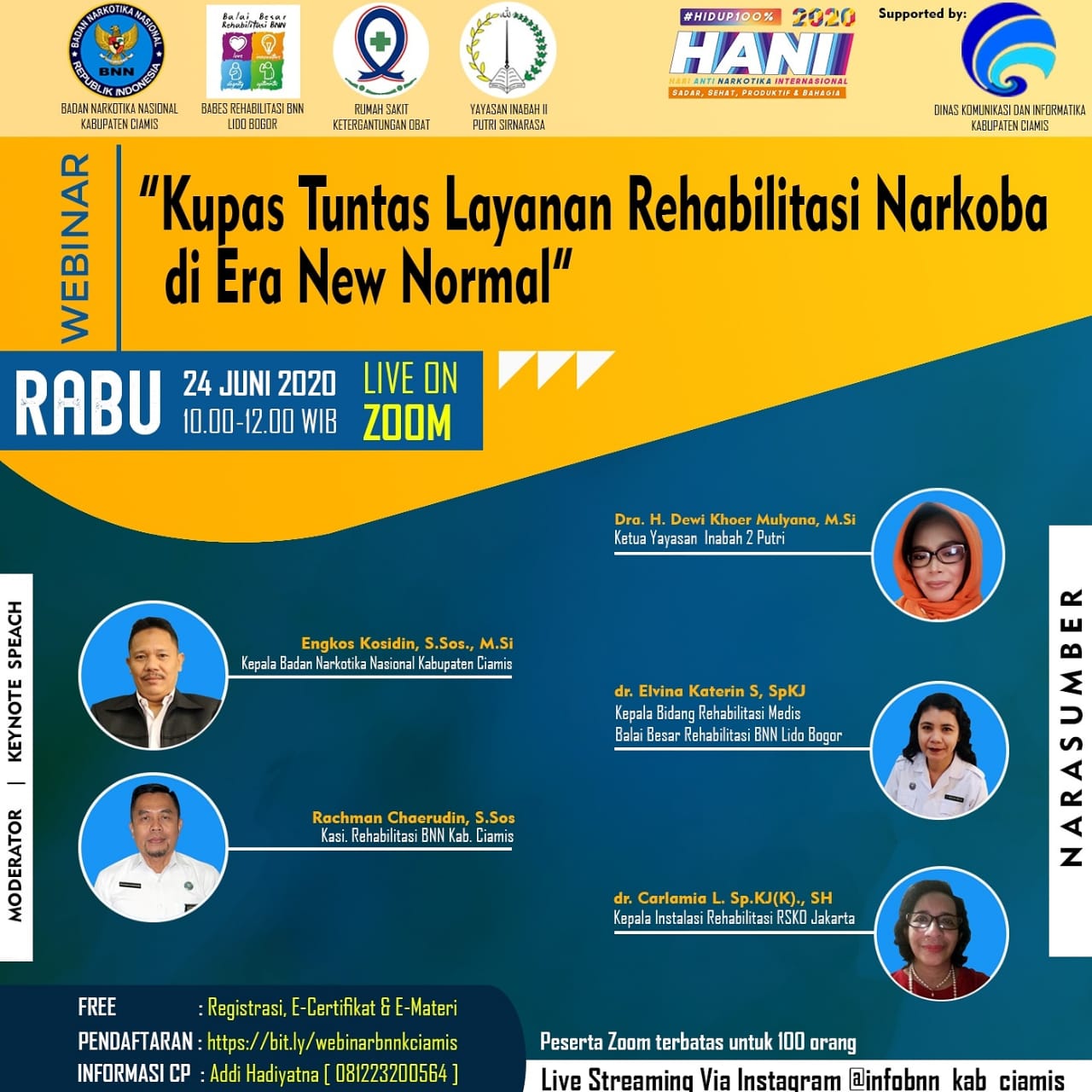 Kupas Tuntas Layanan Rehabiltasi Narkoba di Era New Normal Kupas Tuntas Layanan Rehabiltasi Narkoba di Era New Normal