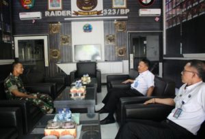 Kepala BNNK Ciamis Kunjungi Batalyon Infanteri Raider 323/BP Banjar