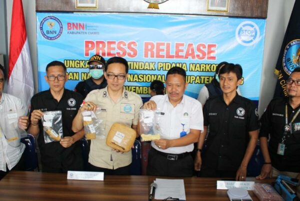 BNNK Ciamis Cokok Pengedar Sabu dan Ganja BNNK Ciamis Cokok Pengedar Sabu dan Ganja