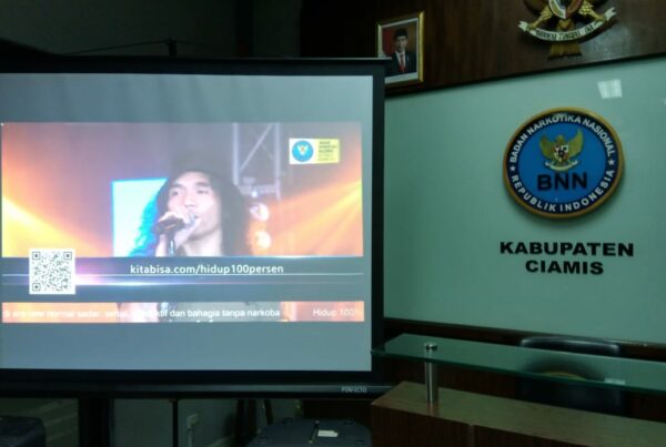 Peringatan HANI 2020, BNNK Ciamis Gelar Nobar (Virtual) Konser Amal Slank