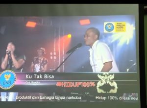 Peringatan HANI 2020, BNNK Ciamis Gelar Nobar (Virtual) Konser Amal Slank