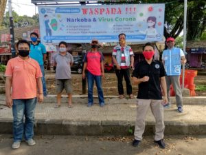 BNNK Ciamis Ajak Masyarakat Cegah Narkoba Dan Covid-19