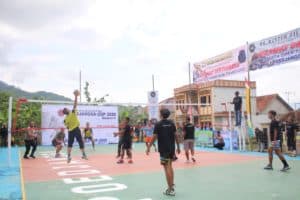 Melalui Olah Raga, Karang Taruna dan BNNK Ciamis Berupaya Cegah Narkoba