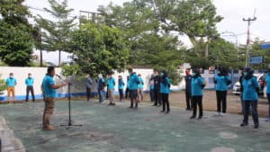 Cegah Penyebaran Covid-19, Pegawai BNNK Ciamis di Test Swab