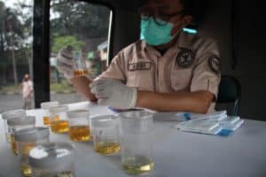 Beri Rasa Nyaman Kepada Penumpang: Kendaraan Serta Awak Angkutan Diperiksa Dishub Dan BNNK Ciamis