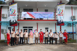 Waskita-HK-BRP KSO Gelar Sosialisasi Tentang Bahaya Narkoba Dan Test Urine Pegawai Proyek Pembangunan Bendungan Leuwikeris Paket 4