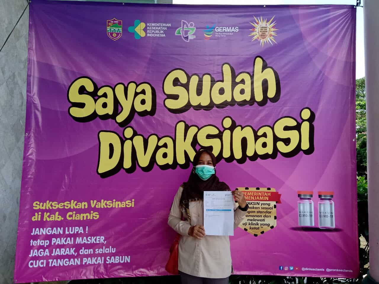 Pegawai BNNK Ciamis, Mendapatkan Vaksinasi Covid-19 Tahap I Pegawai BNNK Ciamis, Mendapatkan Vaksinasi Covid-19 Tahap I