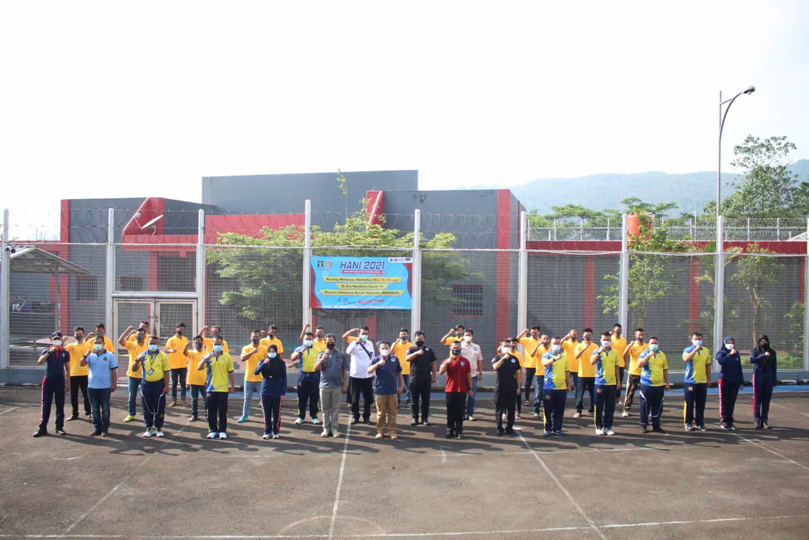 BNNK Ciamis Hadiri Peringatan HANI Tahun 2021 Yang Di Gelar Lapas Banjar BNNK Ciamis Hadiri Peringatan HANI Tahun 2021 Yang Di Gelar Lapas Banjar