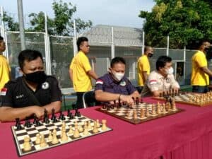 BNNK Ciamis Hadiri Peringatan HANI Tahun 2021 Yang Di Gelar Lapas Banjar