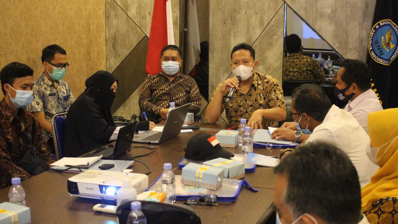 BNNK Ciamis Gelar Rakor Pelaksanaan Program Ketahanan Keluarga Anti Narkoba BNNK Ciamis Gelar Rakor Pelaksanaan Program Ketahanan Keluarga Anti Narkoba