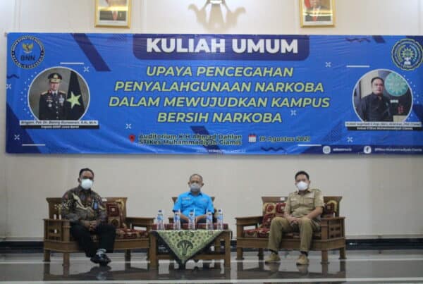 Kepala BNNP Jawa Barat Beri Kuliah Umum di Kampus STIKes Muhammadiyah Ciamis