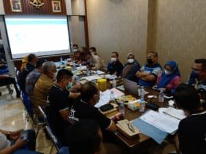 Badan Kesbangpol Bersama BNN Kabupaten Ciamis Gelar Rakor Tim Terpadu P4GN