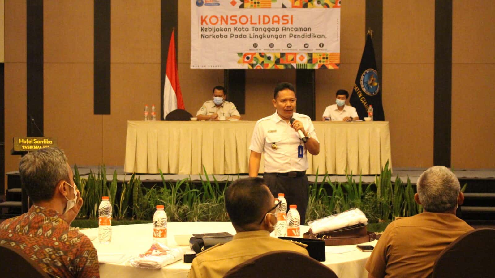 BNNK Ciamis Melaksanakan Kegiatan Konsolidasi Kebijakan Kota Tanggap Ancaman Narkoba Pada Lingkungan Pendidikan