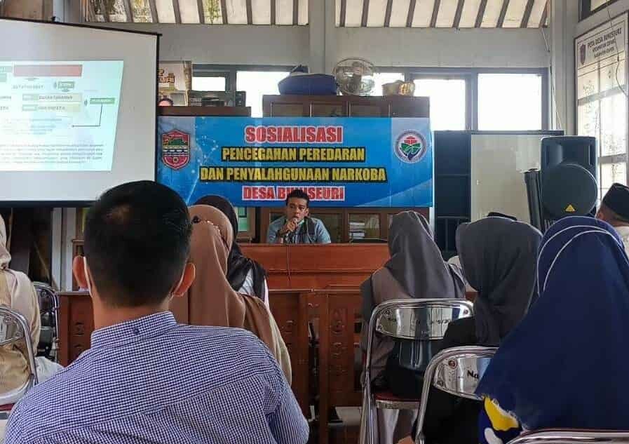 Desa Buniseuri Gandeng BNNK Ciamis Berdayakan Masyarakat Cegah Narkoba