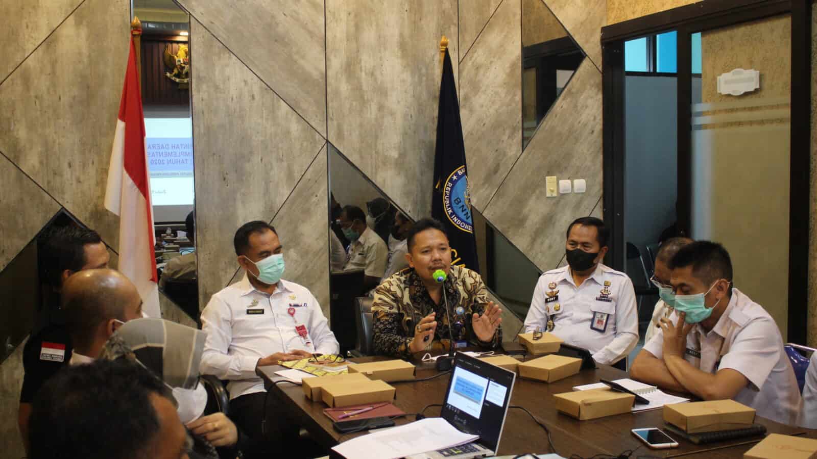 Badan Kesbangpol Kabupaten Ciamis Gelar Rapat Koordinasi Bahas Rancangan RAD P4GN