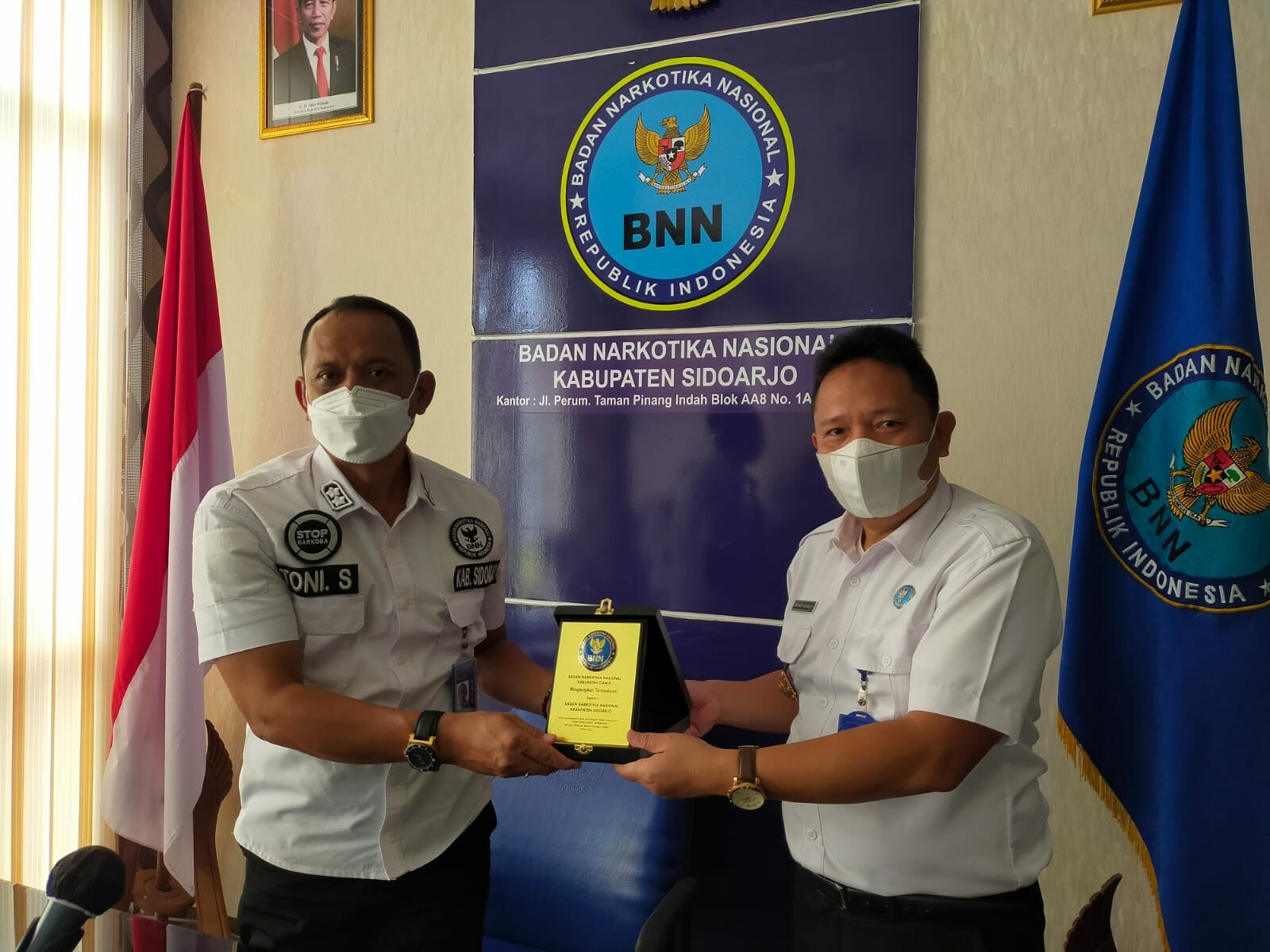 Guna Wujudkan Zona Integritas, BNNK Ciamis Studi Tiru Ke BNNK Sidoarjo Guna Wujudkan Zona Integritas, BNNK Ciamis Studi Tiru Ke BNNK Sidoarjo