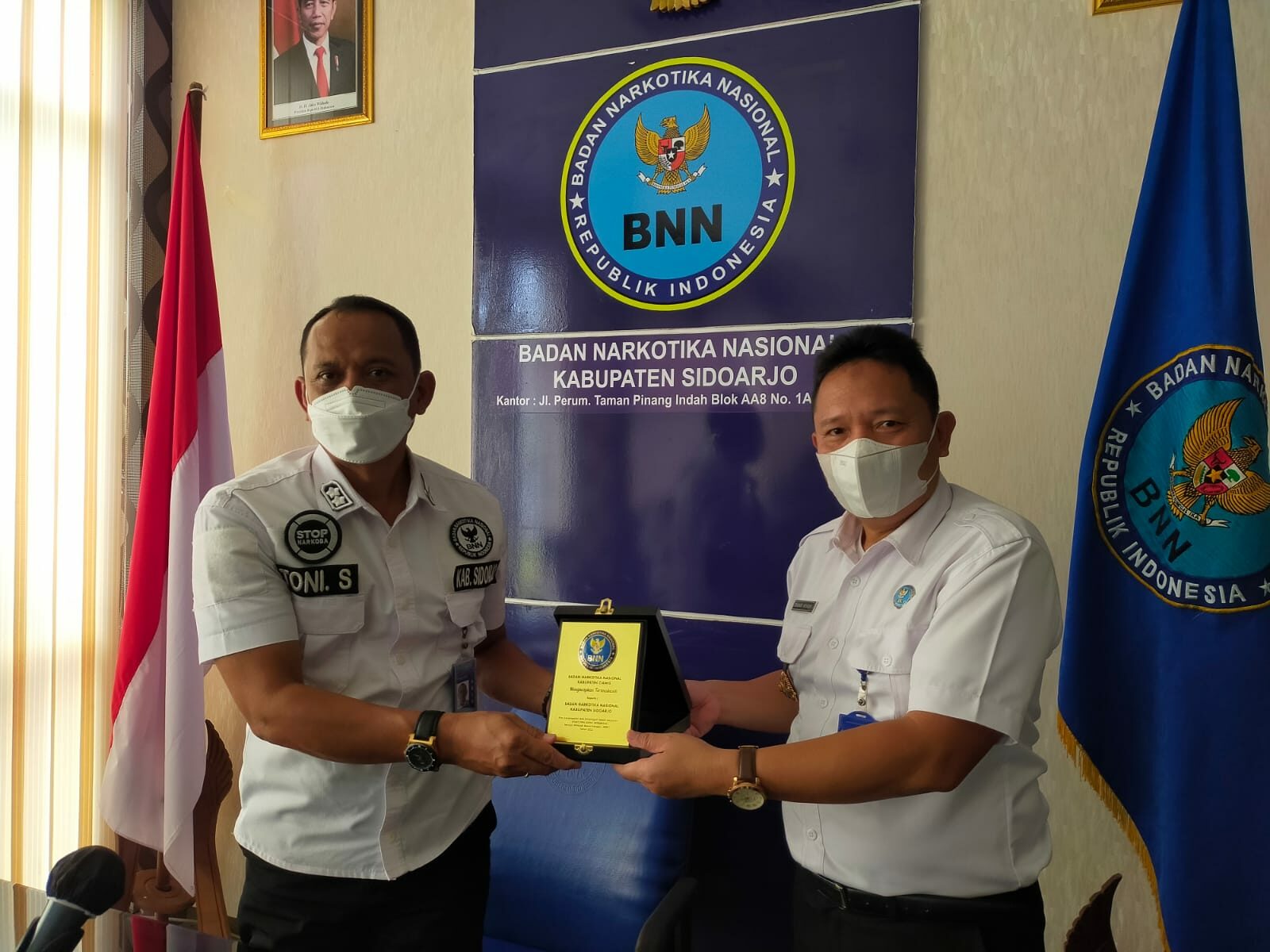 Guna Wujudkan Zona Integritas, BNNK Ciamis Studi Tiru Ke BNNK Sidoarjo