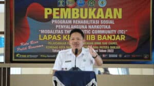 Lapas Kelas IIB Banjar Laksanakan Program Rehabilitasi Penyalahgunaan Narkotika Modalitas Therapeutic Community (TC)