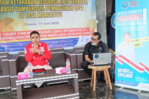 Prioritas Nasional BNNK Ciamis Melaksanakan Kegiatan Fasilitasi Pelaksanaan Advokasi Program Ketahanan Keluarga Anti Narkoba Berbasis Sumberdaya Pembangunan Desa.