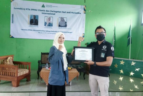 BNNK Ciamis dan IPPNU Ciamis Gelar Seminar Hari Anti Narkotika Internasional sekaligus Launching KTA sebagai Tanda Legalitas Anggota