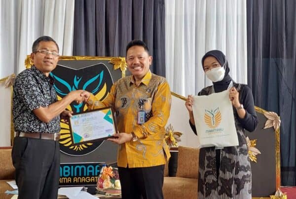 Membangun Generasi Muda Anti Narkoba, BNNK Ciamis Hadir Memberikan Sosialisasi P4GN pada “MABIMARU” STIKes Bina Putera Banjar Tahun 2022.