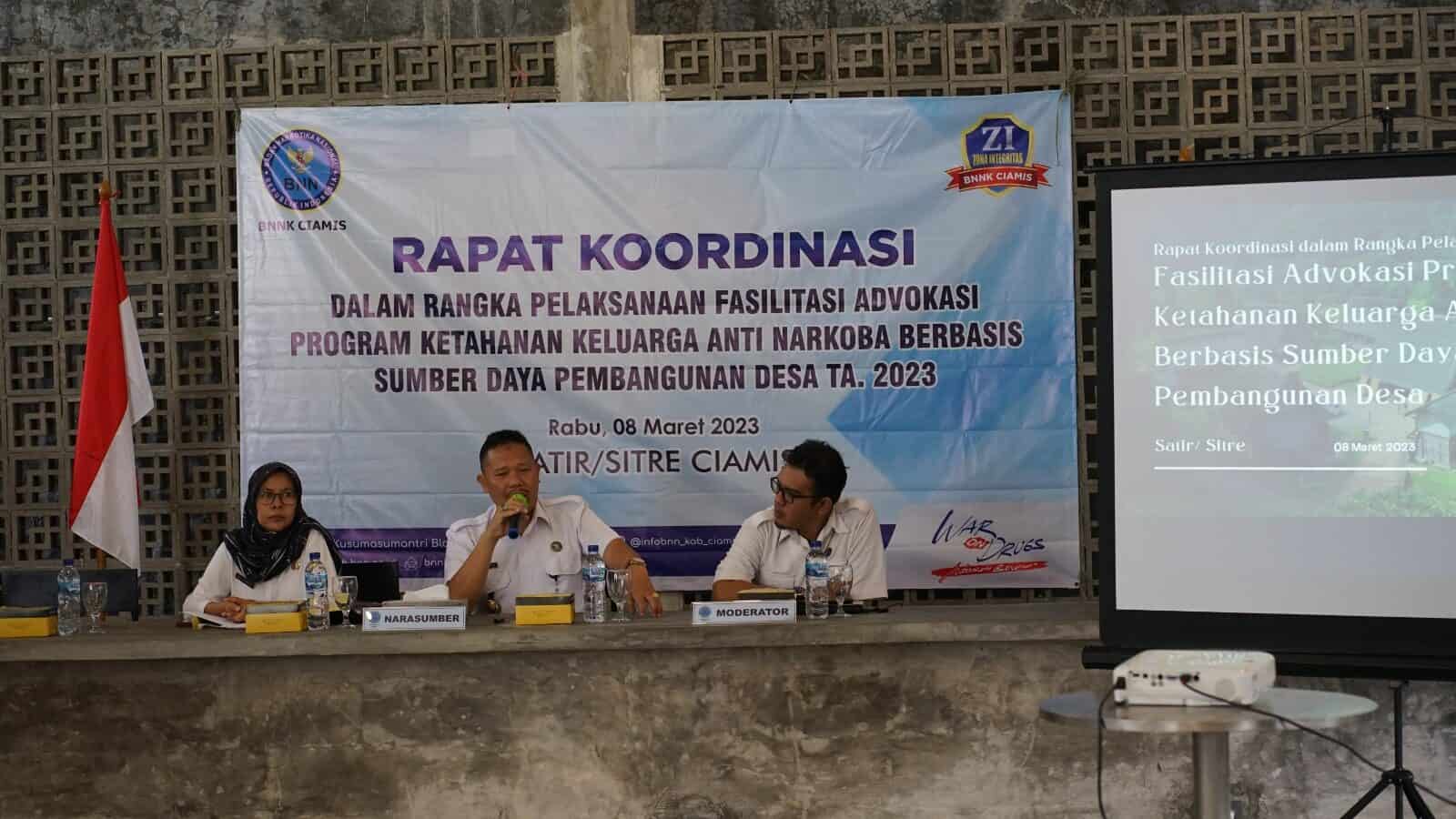 Rapat Koordinasi Fasilitasi Advokasi Ketahanan Keluarga Anti Narkoba Berbasis Sumber Daya Pembangunan Desa Rapat Koordinasi Fasilitasi Advokasi Ketahanan Keluarga Anti Narkoba Berbasis Sumber Daya Pembangunan Desa