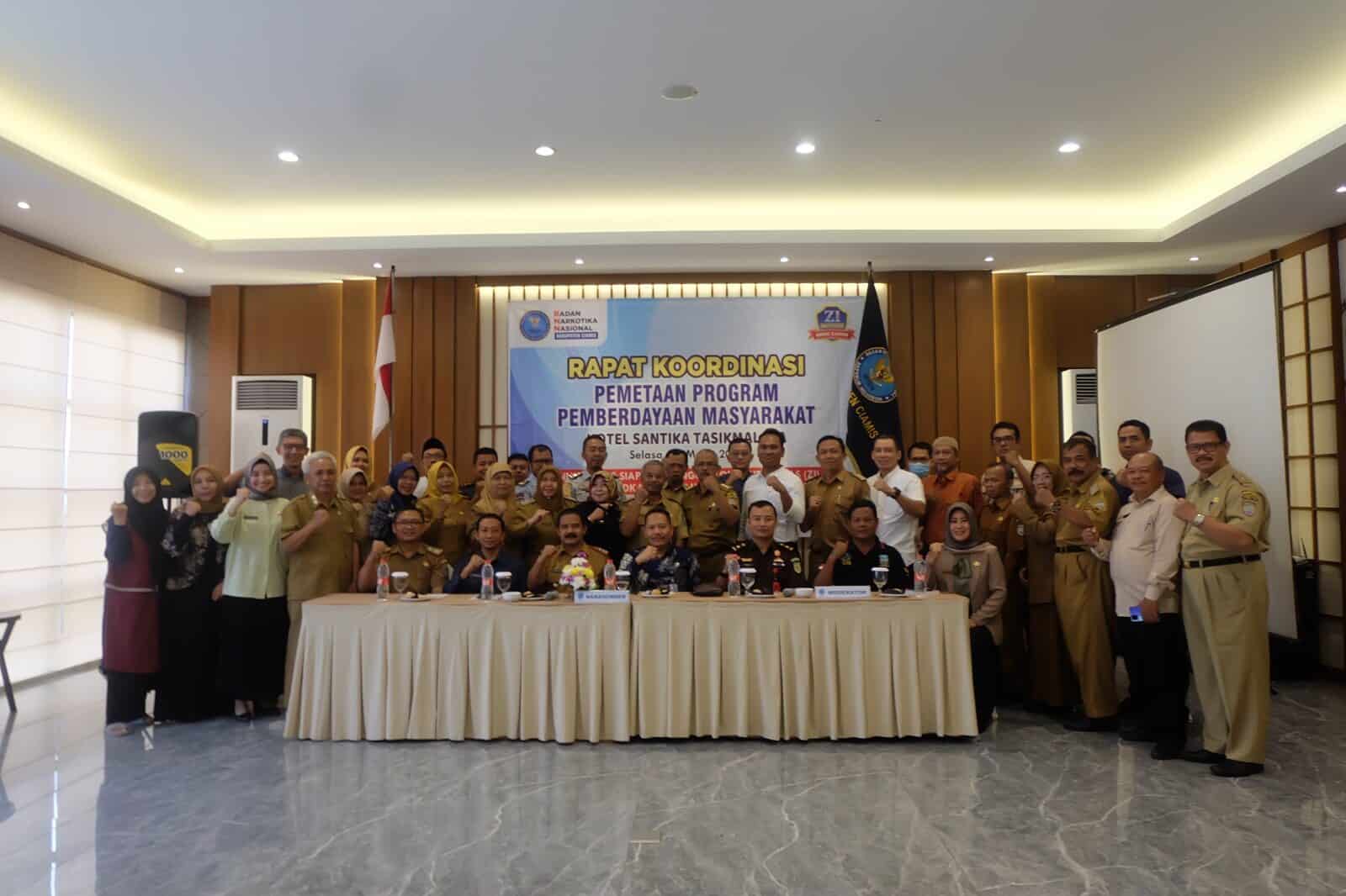 Bentuk Sinergitas Bersama, BNNK Ciamis Melaksanakan Rapat Koordinasi Pemetaan Program Pemberdayaan Masyarakat Dengan Instansi Pemerintah dan Lingkungan Pendidikan Bentuk Sinergitas Bersama, BNNK Ciamis Melaksanakan Rapat Koordinasi Pemetaan Program Pemberdayaan Masyarakat Dengan Instansi Pemerintah dan Lingkungan Pendidikan
