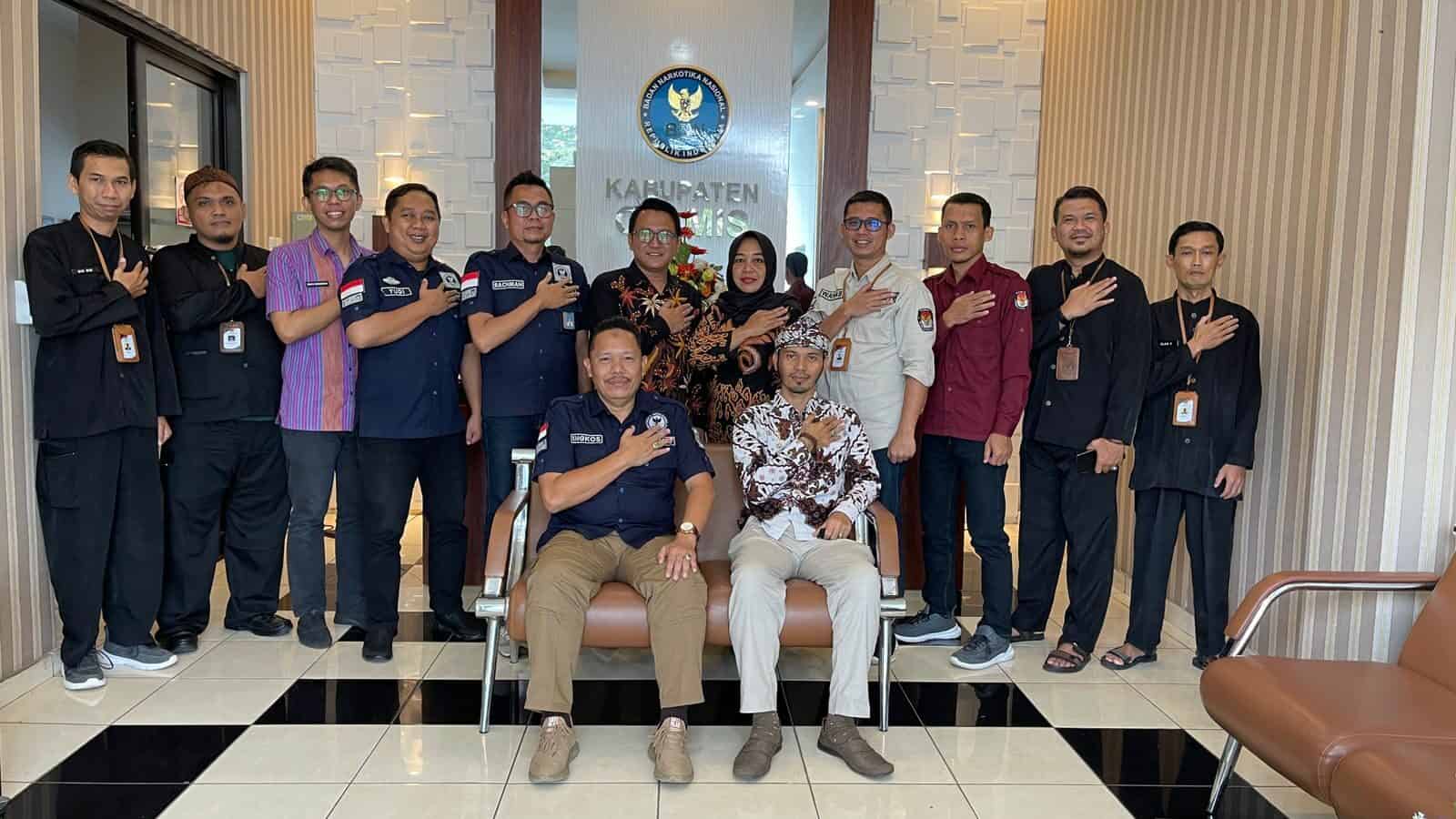 Dimulainya Tahapan Pencalonan Anggota DPRD Kota Banjar Pemilu Serentak Tahun 2024, KPU Kota Banjar Laksanakan Koordinasi Ke BNNK Ciamis Terkait Pelaksanaan Tes Urine Dimulainya Tahapan Pencalonan Anggota DPRD Kota Banjar Pemilu Serentak Tahun 2024, KPU Kota Banjar Laksanakan Koordinasi Ke BNNK Ciamis Terkait Pelaksanaan Tes Urine