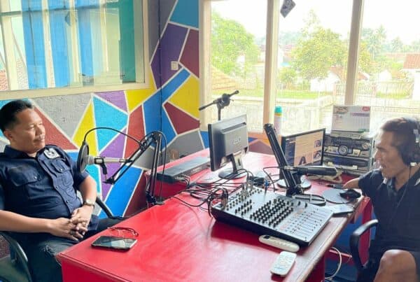 Komunikasi dan Edukasi P4GN melalui Talkshow di Radio Actari 96.6 FM Bersama Kepala BNN Kabupaten Ciamis