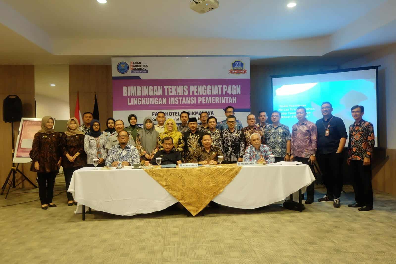 Gelar Bimbingan Teknis (Bimtek) Penggiat Anti Narkoba Instansi Pemerintah, BNNK Ciamis Wujudkan Kabupaten Ciamis, Kota Banjar dan Kabupaten Pangandaran Bersinar (Bersih Narkoba) Gelar Bimbingan Teknis (Bimtek) Penggiat Anti Narkoba Instansi Pemerintah, BNNK Ciamis Wujudkan Kabupaten Ciamis, Kota Banjar dan Kabupaten Pangandaran Bersinar (Bersih Narkoba)