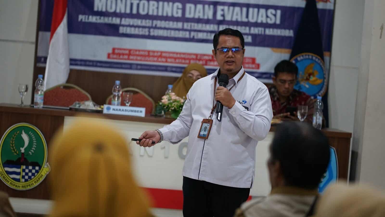 Gelar Monitoring dan Evaluasi Pelaksanaan Advokasi Program Ketahanan Keluarga Anti Narkoba Berbasis Sumberdaya Pembangunan Desa, BNNK Ciamis Wujudkan Desa Cisadap Bersinar (Bersih Narkoba) Berketahanan Keluarga Anti Narkoba.