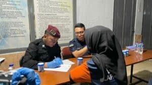 Razia Gabungan dan Pelaksanaan Tes Urine Bagi WBP di Lapas Kelas IIB Ciamis Bersama Aparat Penegak Hukum Dalam Rangka Aksi Nasional P4GN