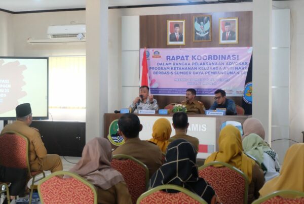 Rapat Koordinasi Fasilitasi Advokasi Ketahanan Keluarga Anti Narkoba Berbasis Sumber Daya Pembangunan Desa